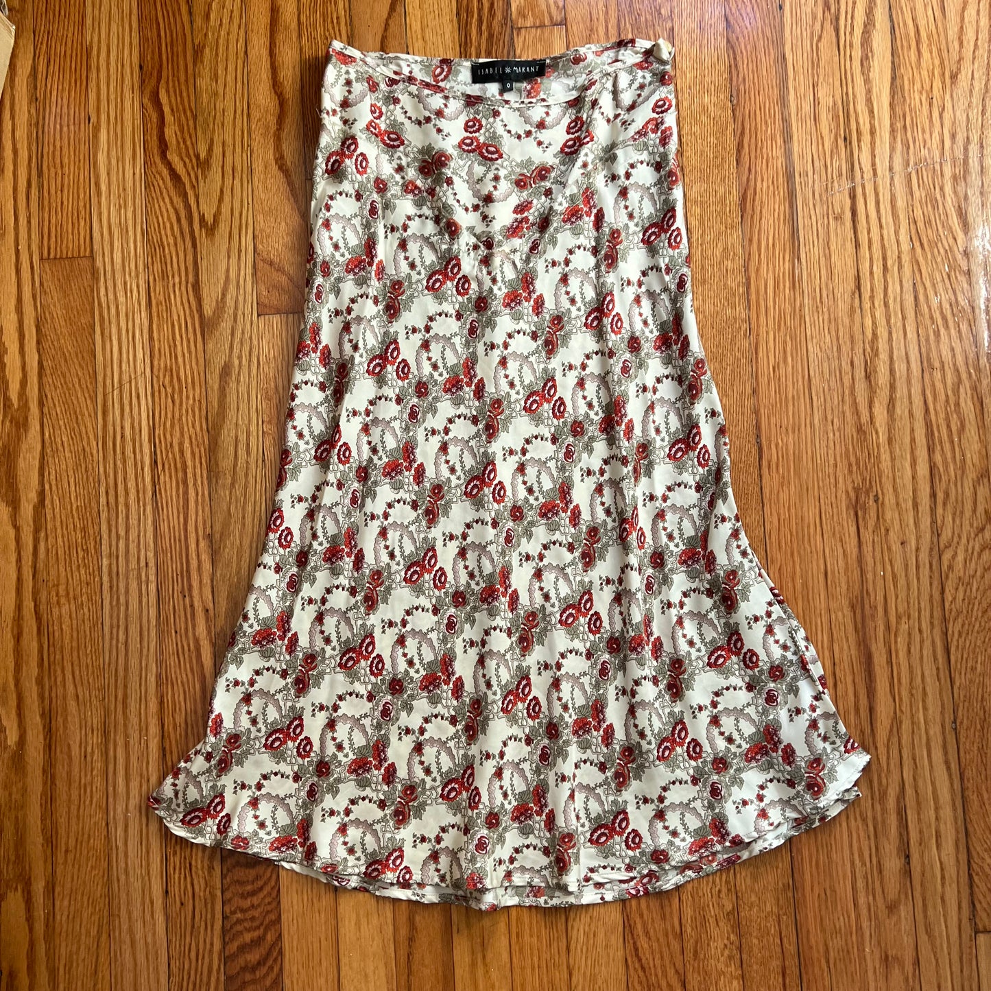 Isabel marant floral skirt set