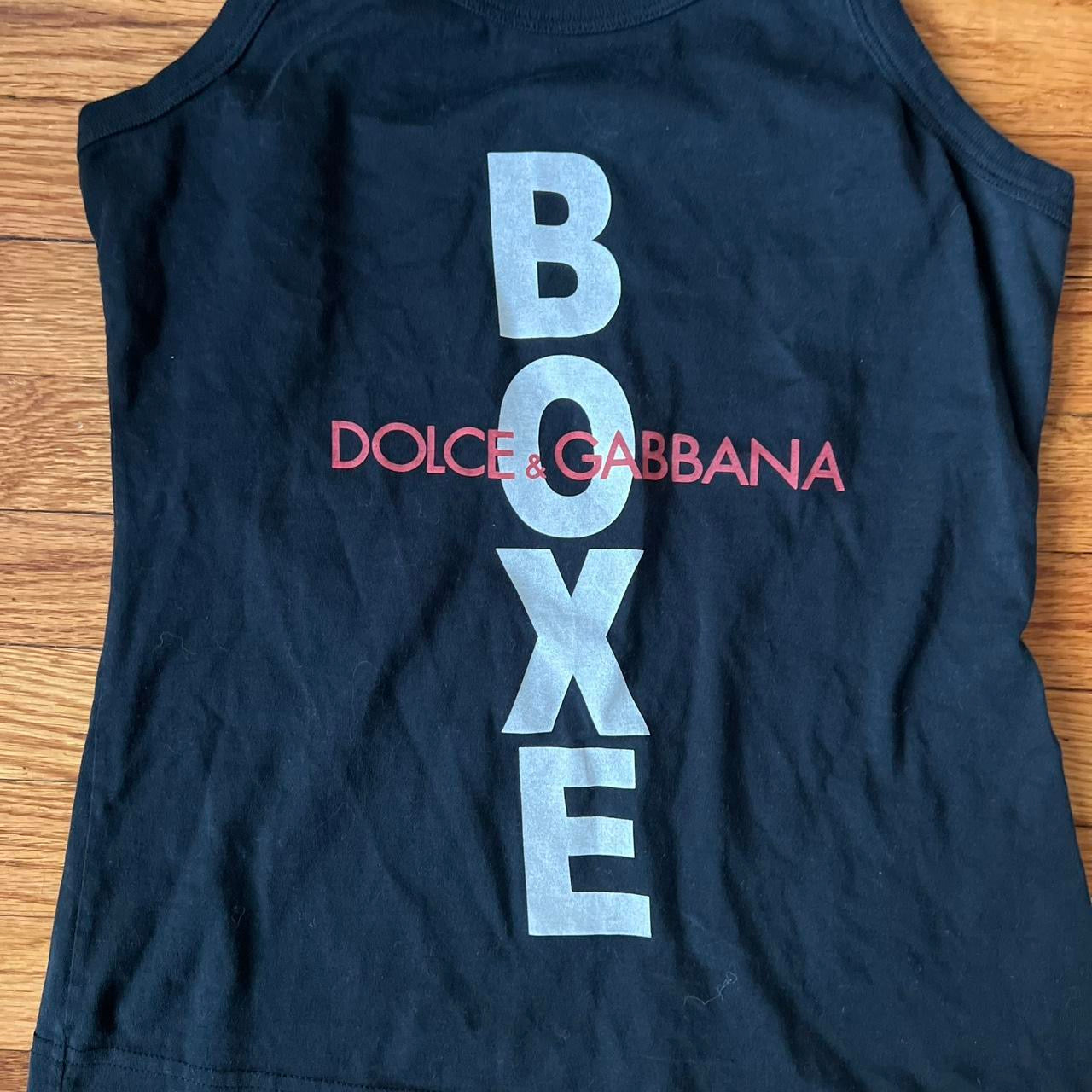 D&G boxe tank top