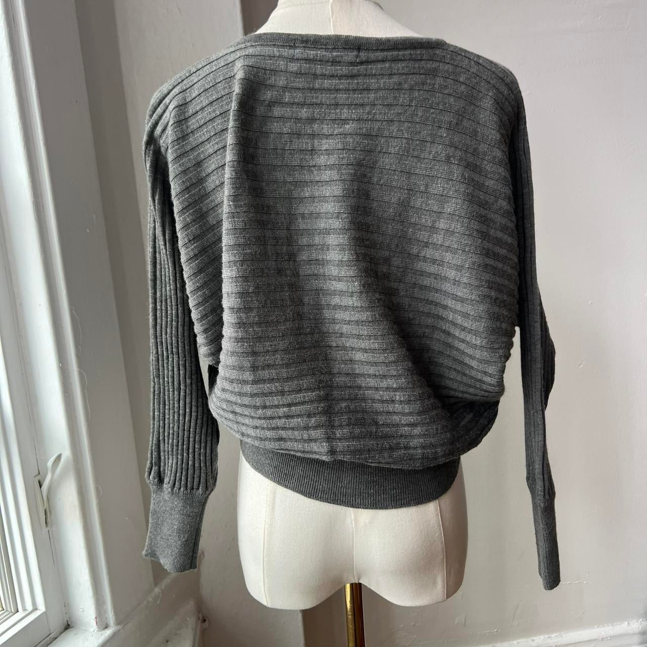 Doleman sleeve knit top