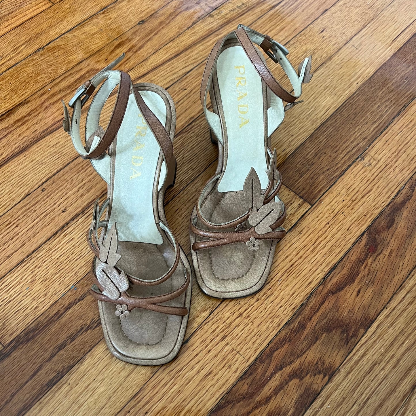 Prada Spring 1997 strappy sandals