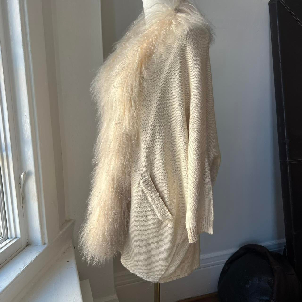 Tibetan lamb cardigan