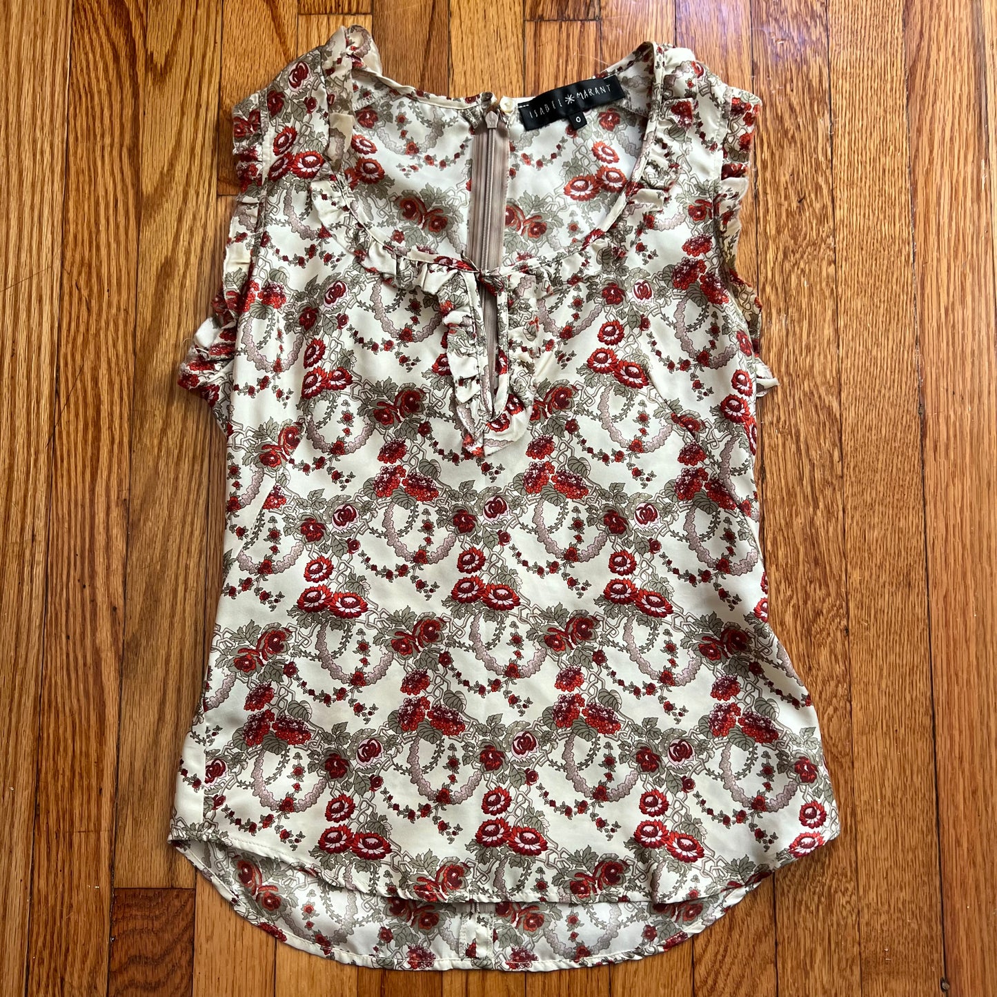 Isabel marant floral skirt set