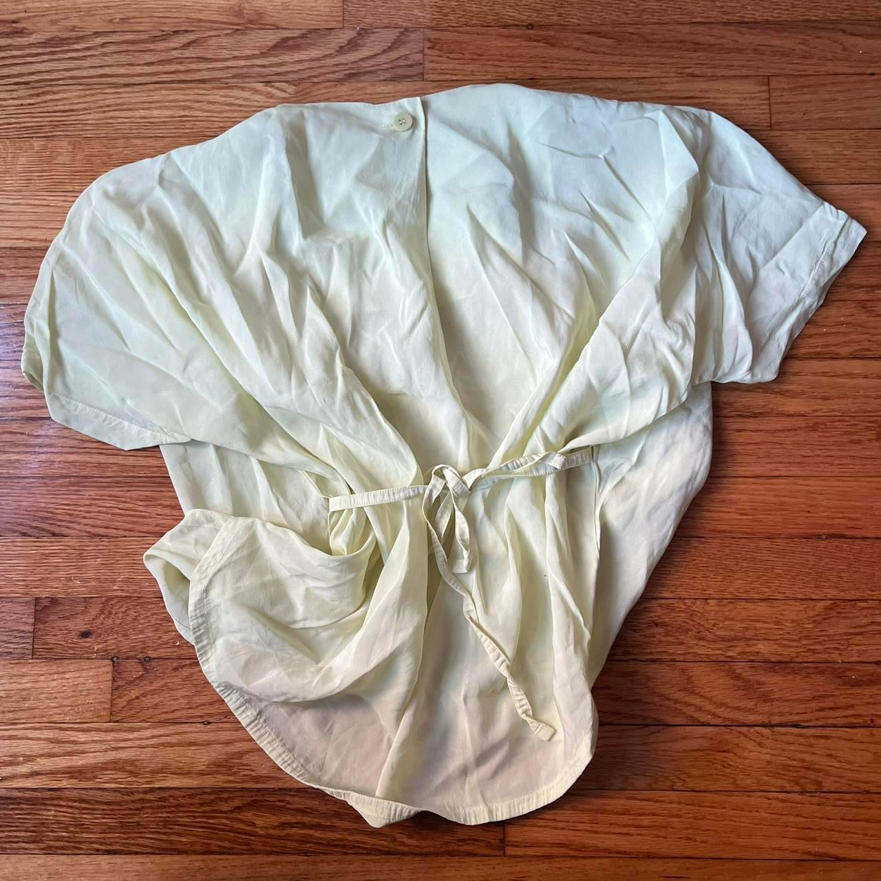 SS22 issey miyake blouse