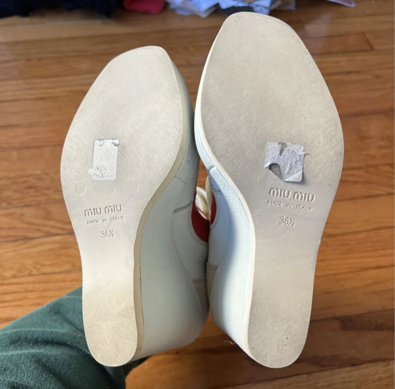 Miu Miu platform sandals