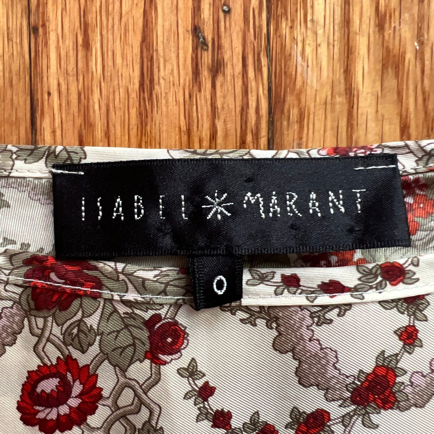 Isabel marant floral skirt set