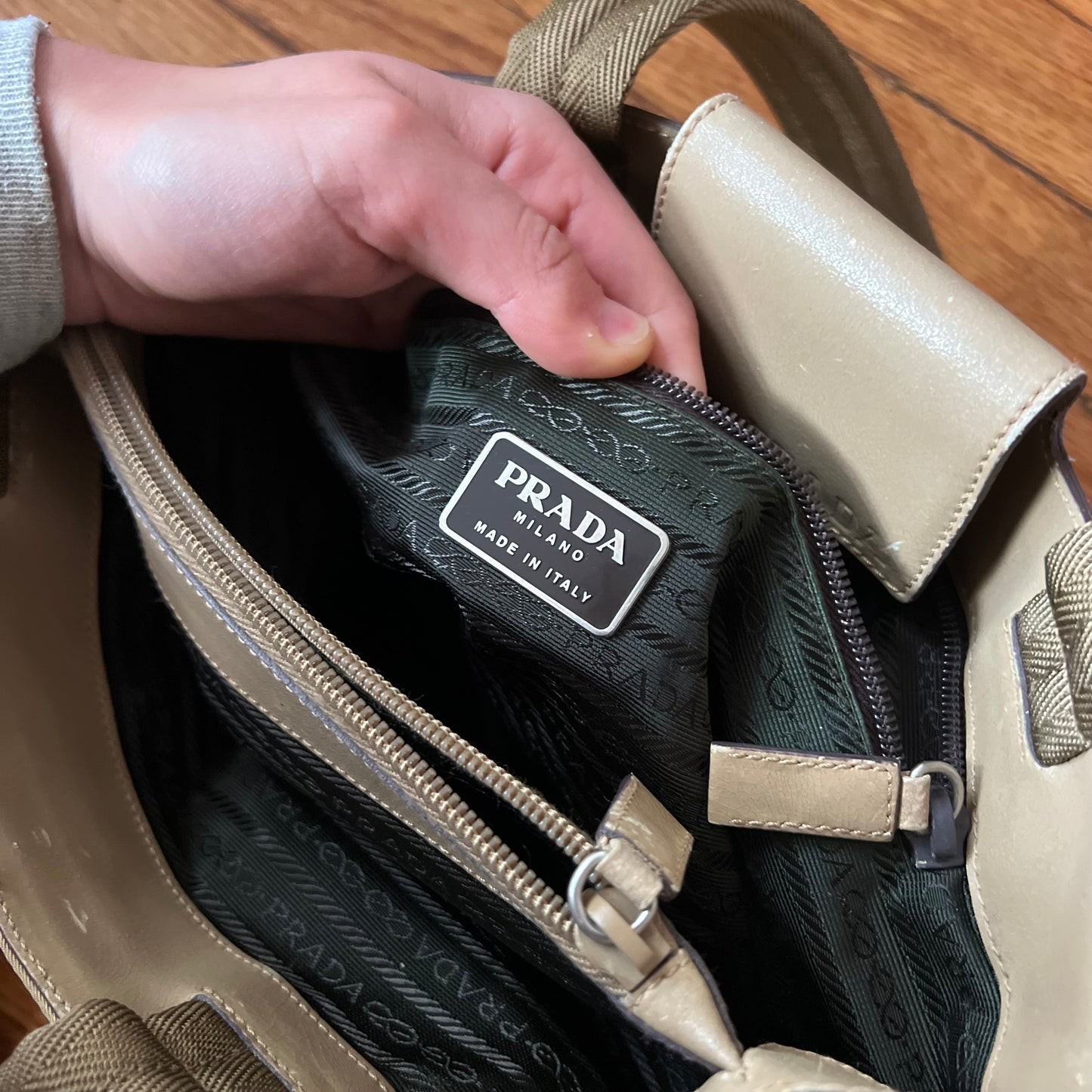 Prada nylon handbag