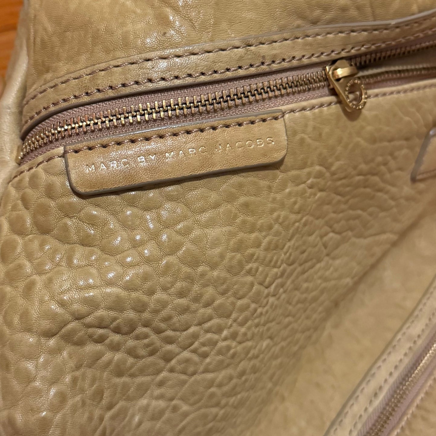 Marc Jacobs Zip Panel Leather Bag