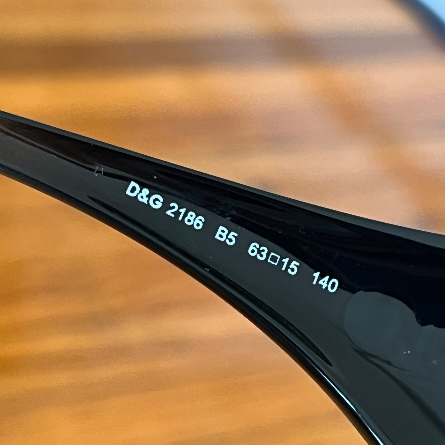 D&G black sunglasses