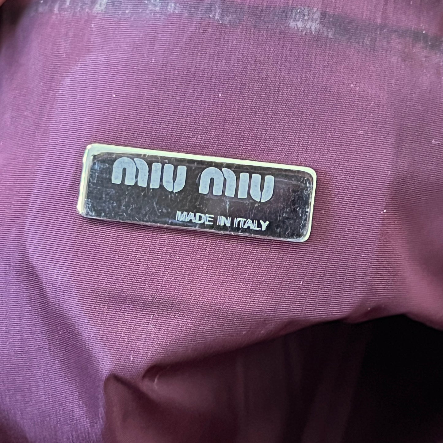 Miu Miu leather wallet/pouch