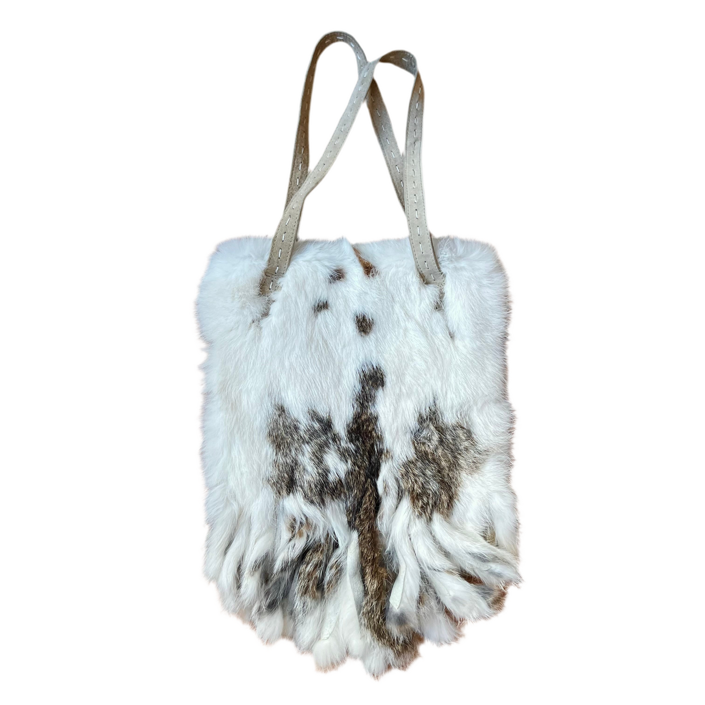 Rabbit fur bag