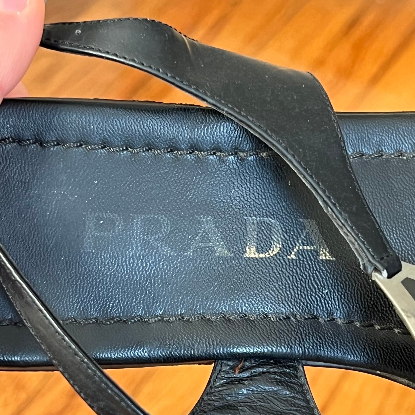 Prada sligback sandal