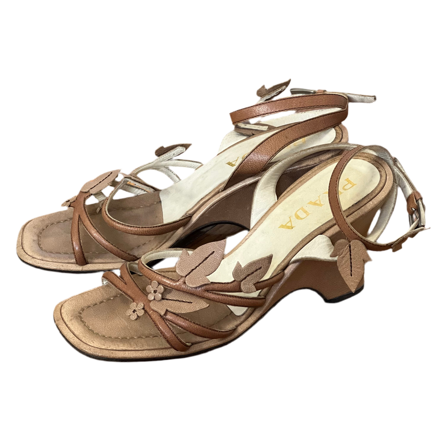 Prada Spring 1997 strappy sandals