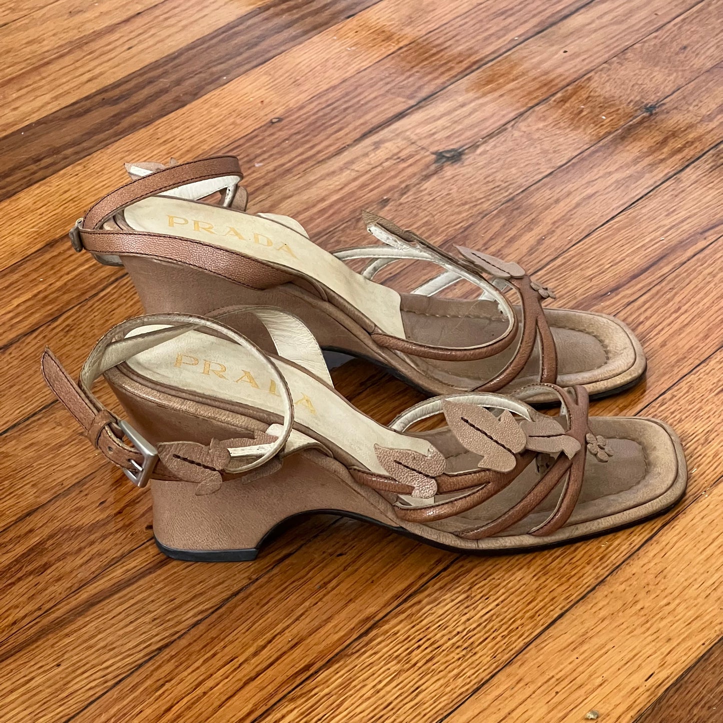 Prada Spring 1997 strappy sandals