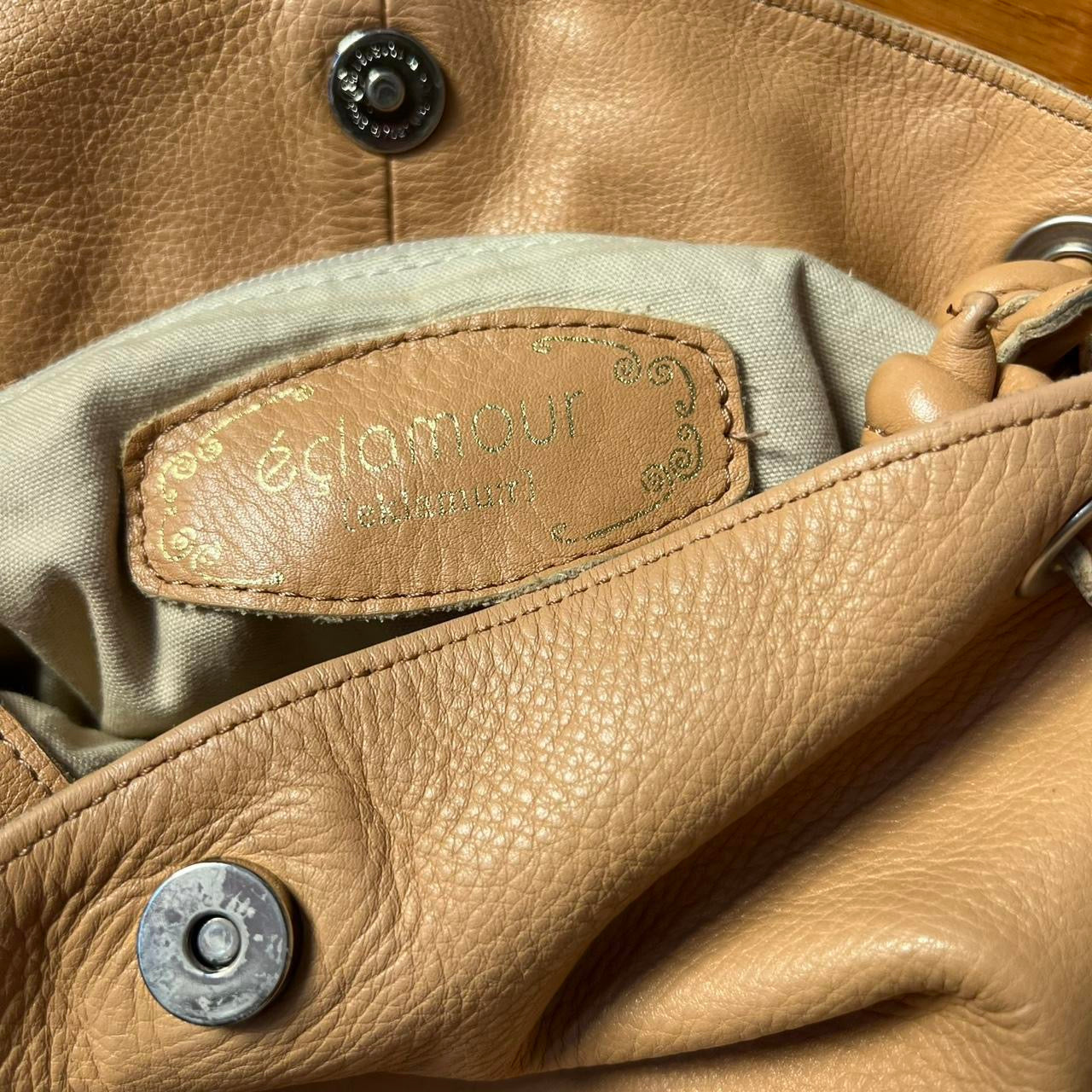 Lace up purse