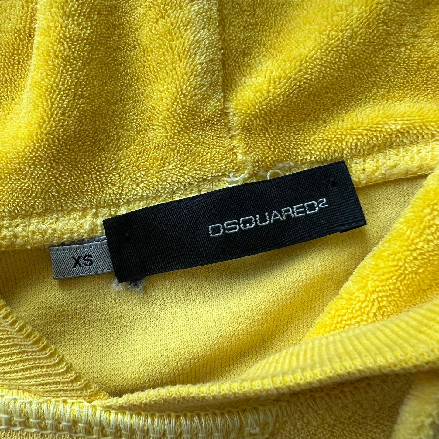 Dsquared2 terrycloth hoodie