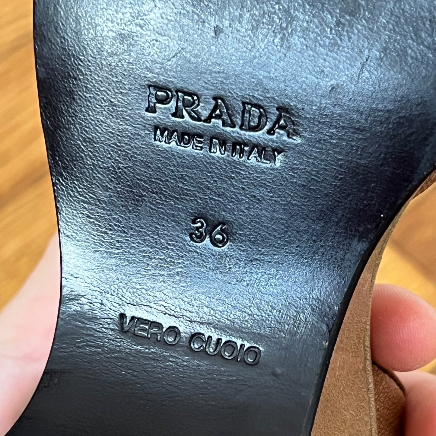 Prada Spring 1997 strappy sandals