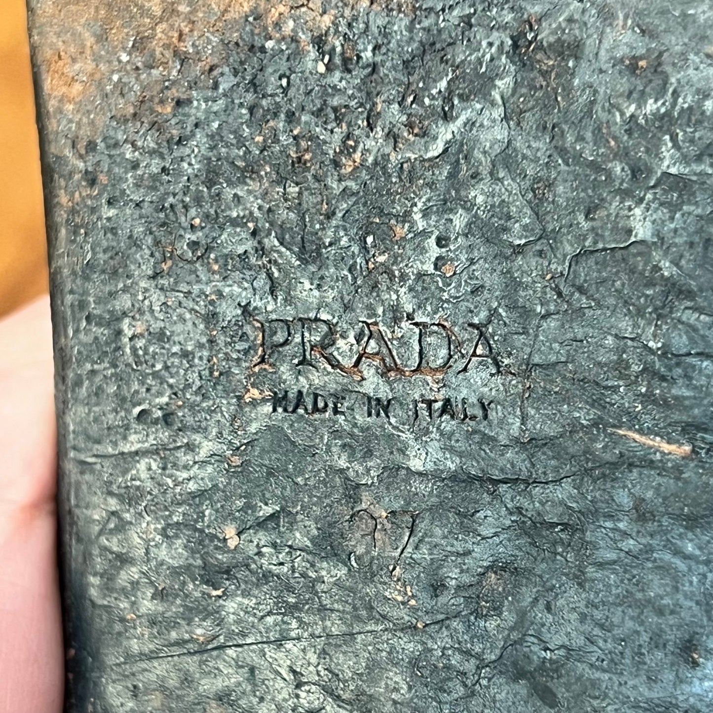 Prada sligback sandal