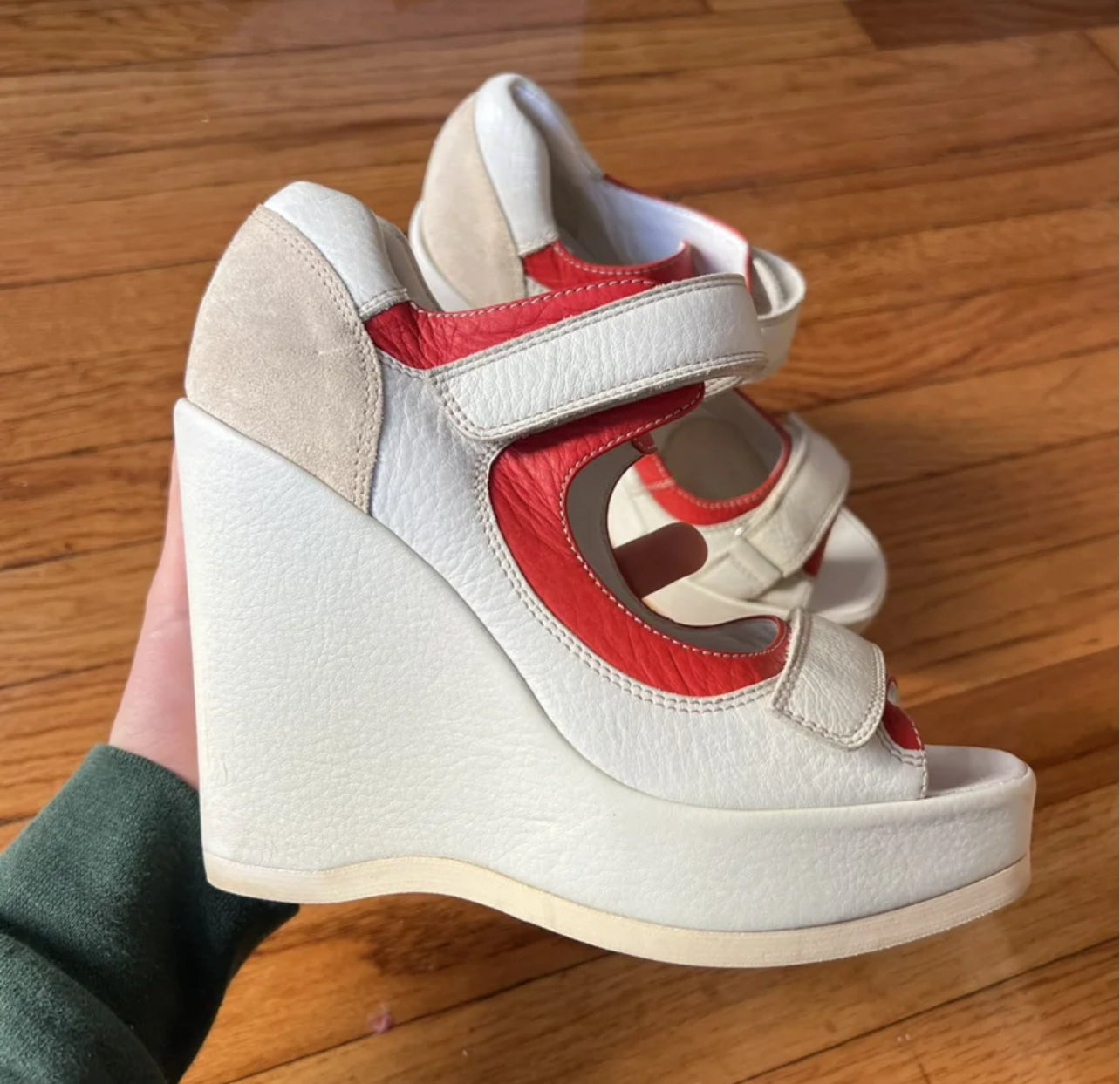 Miu Miu platform sandals