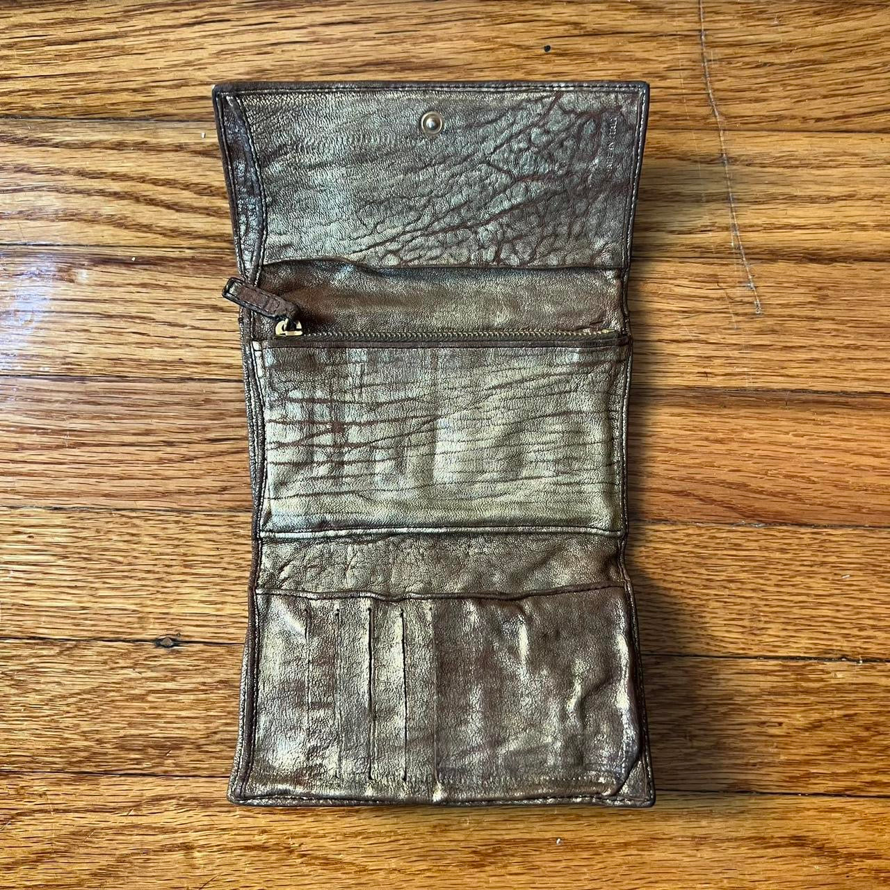 Miu Miu nappa leather wallet