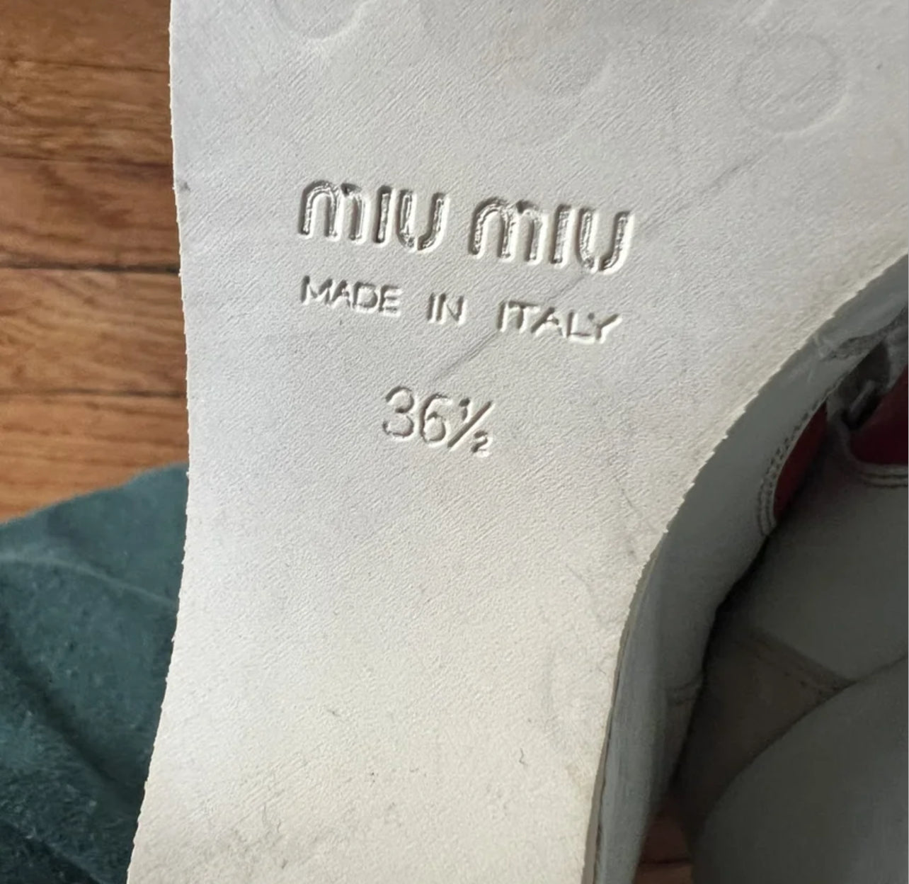Miu Miu platform sandals