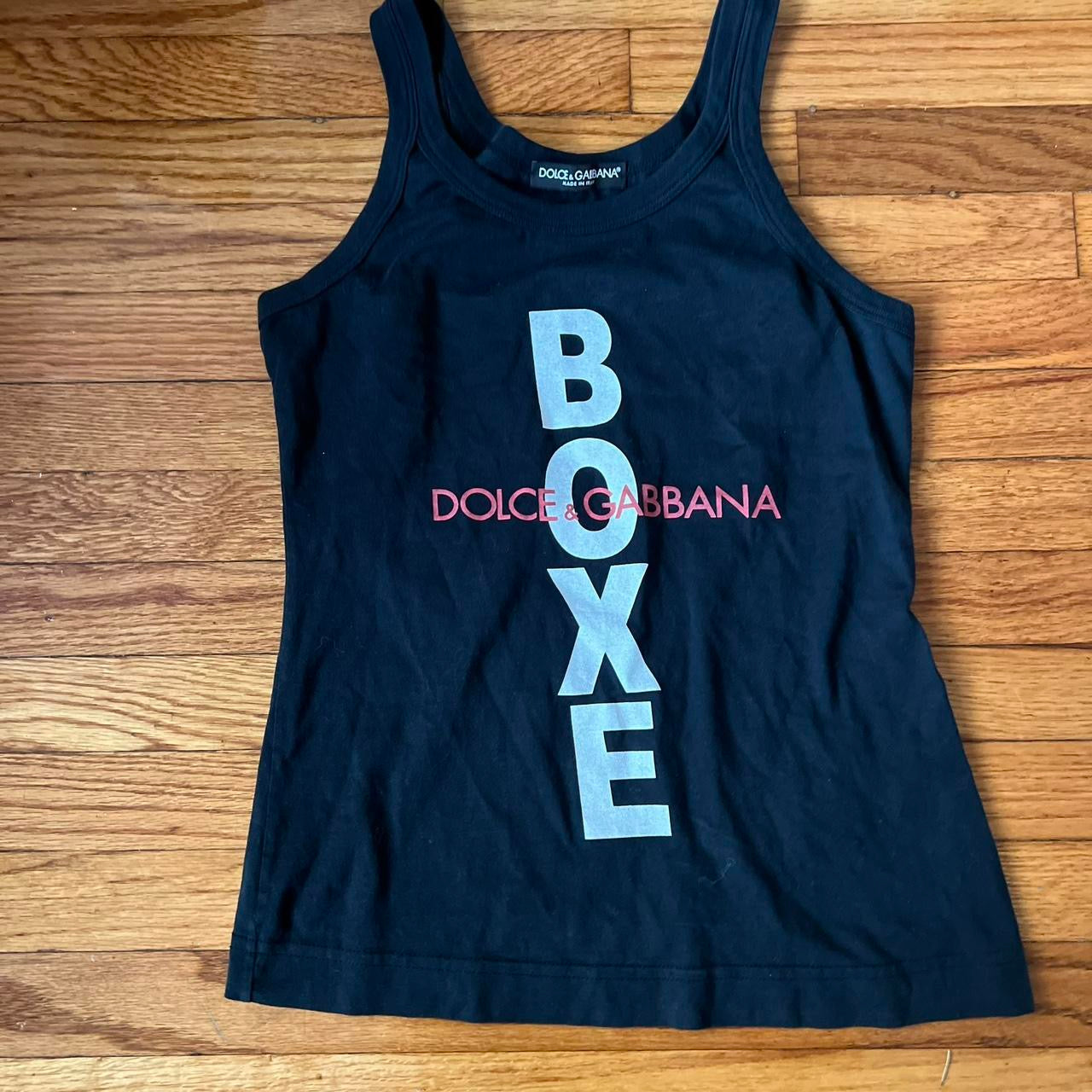 D&G boxe tank top
