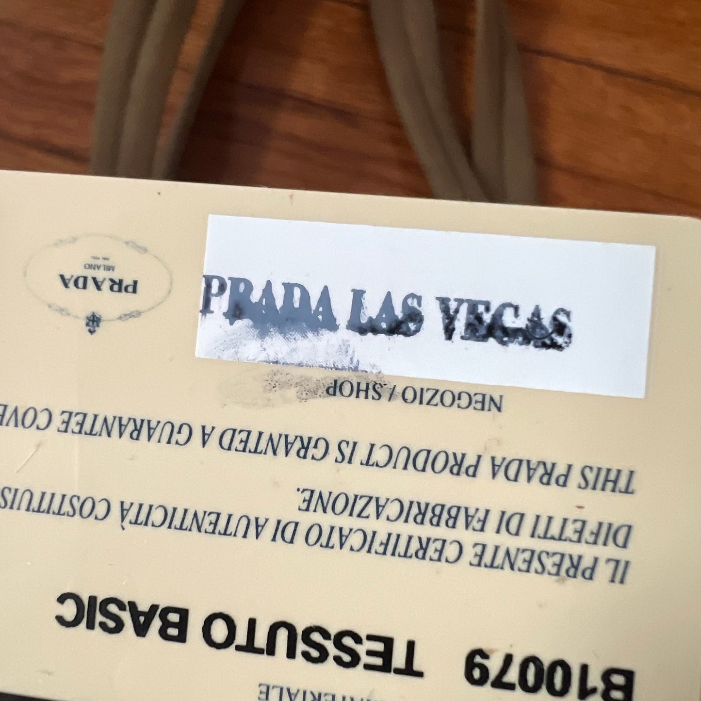 Prada nylon handbag