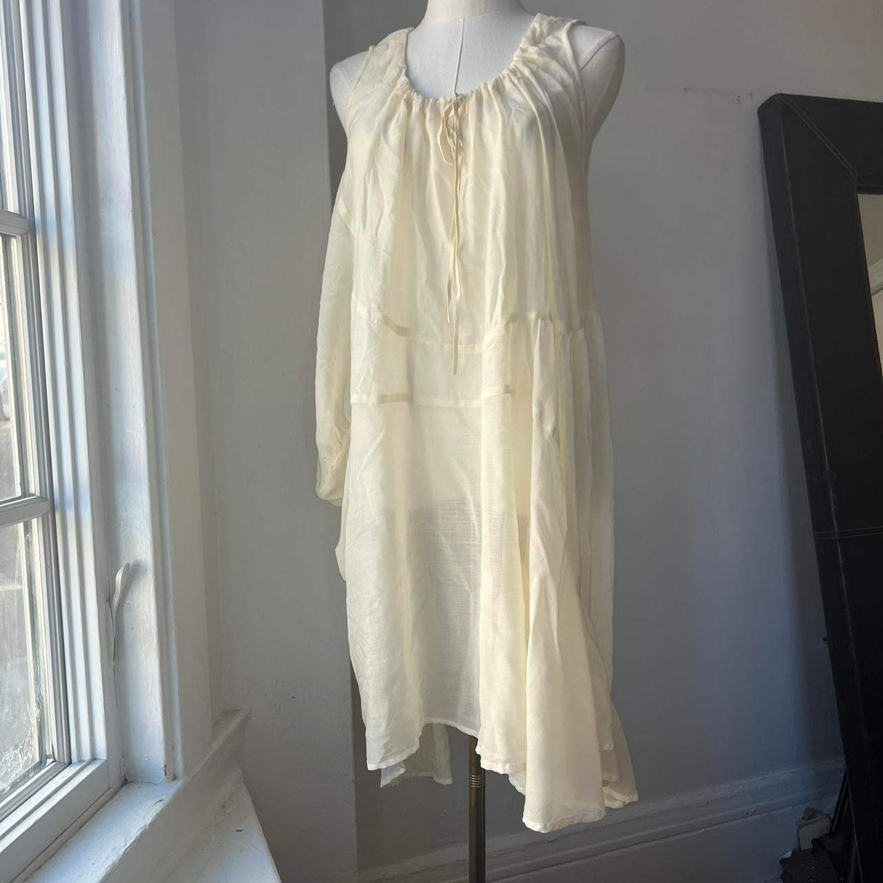 japanese vintage asymmetrical dress