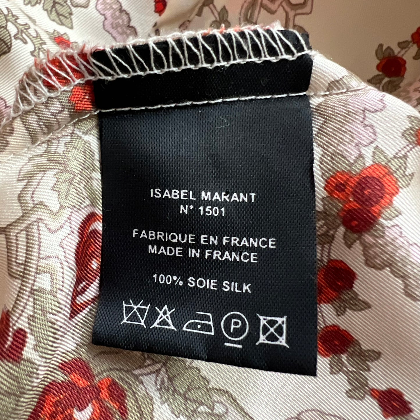 Isabel marant floral skirt set