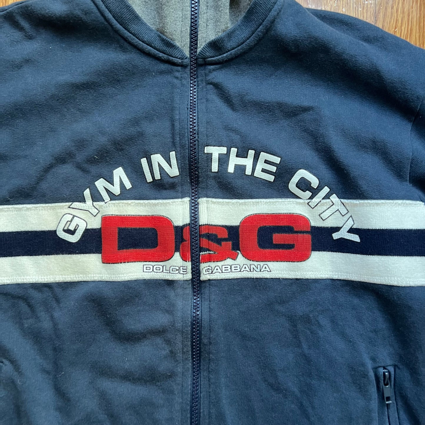 D&G zip up track jacket
