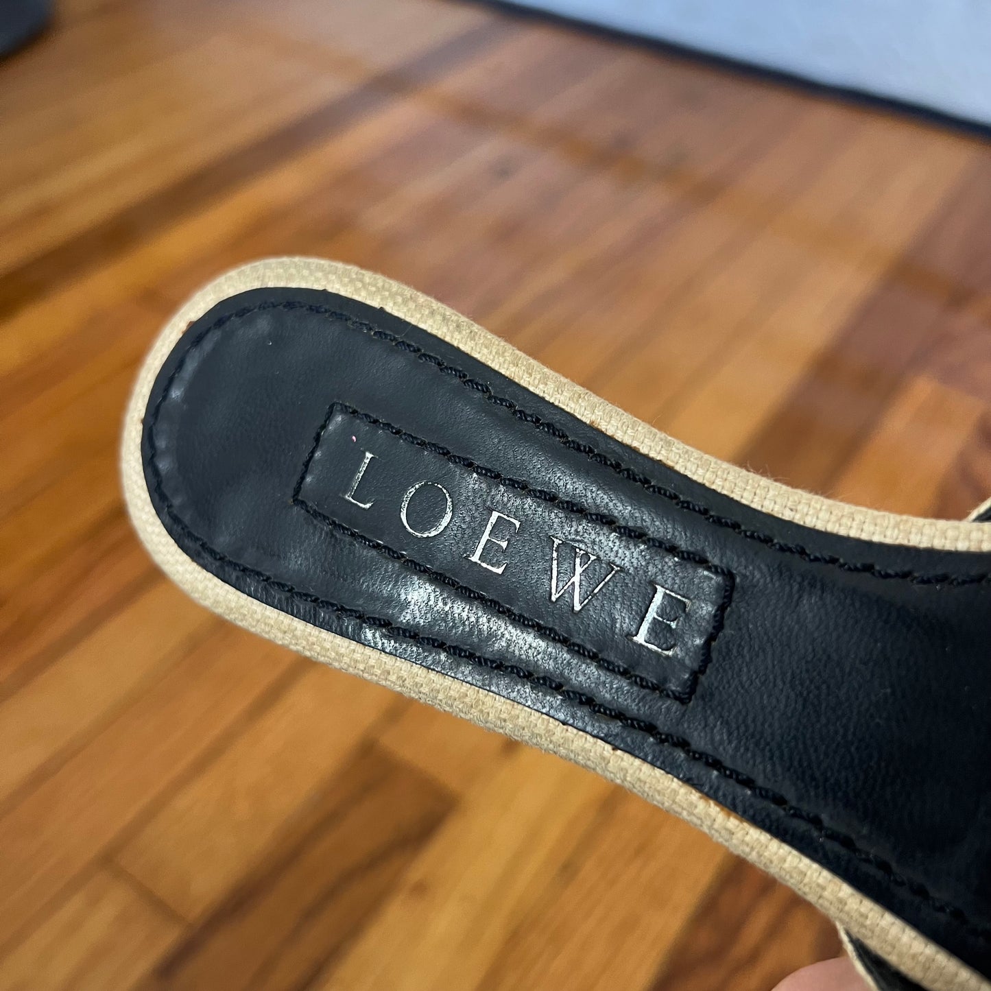 Loewe lace up sandals