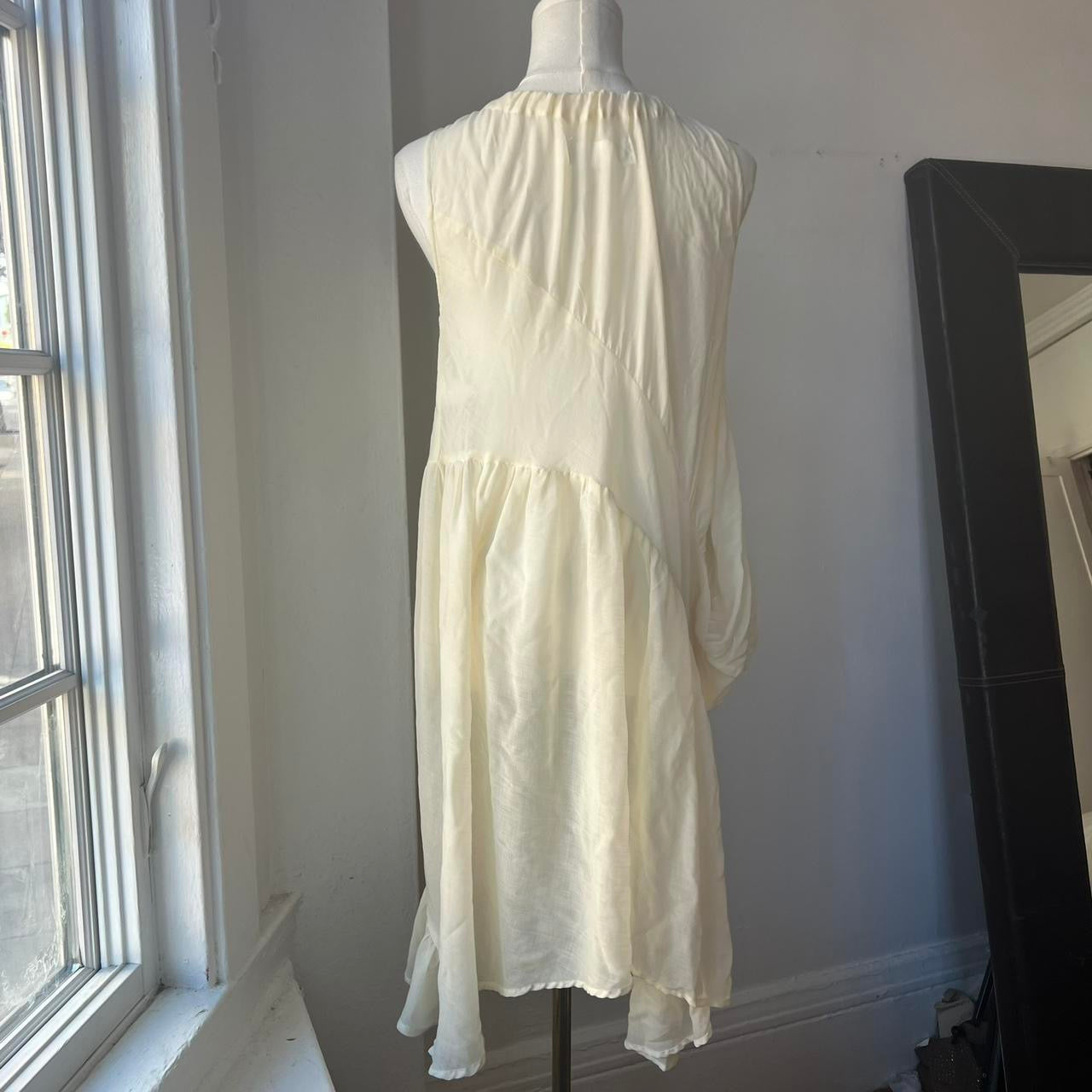 japanese vintage asymmetrical dress