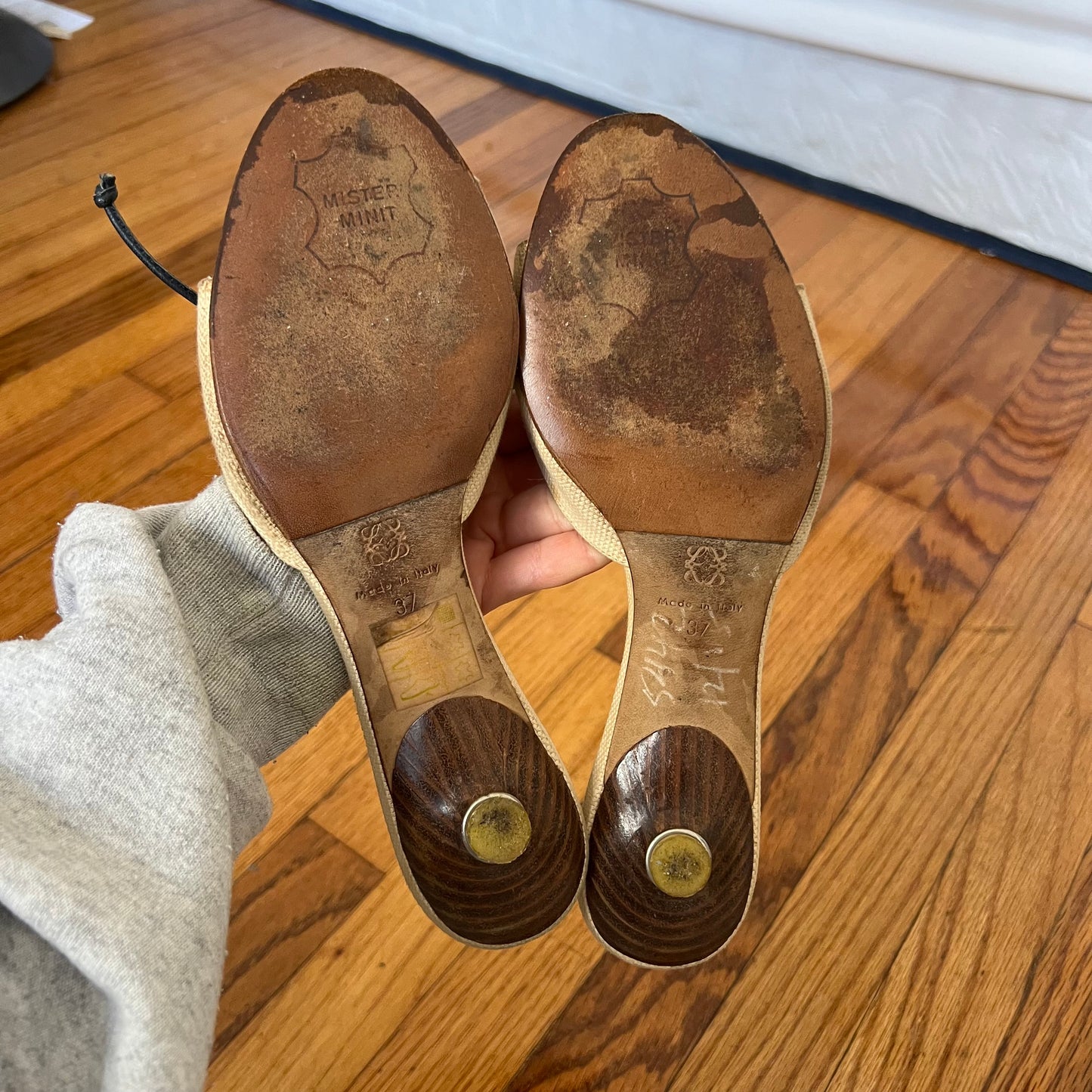 Loewe lace up sandals
