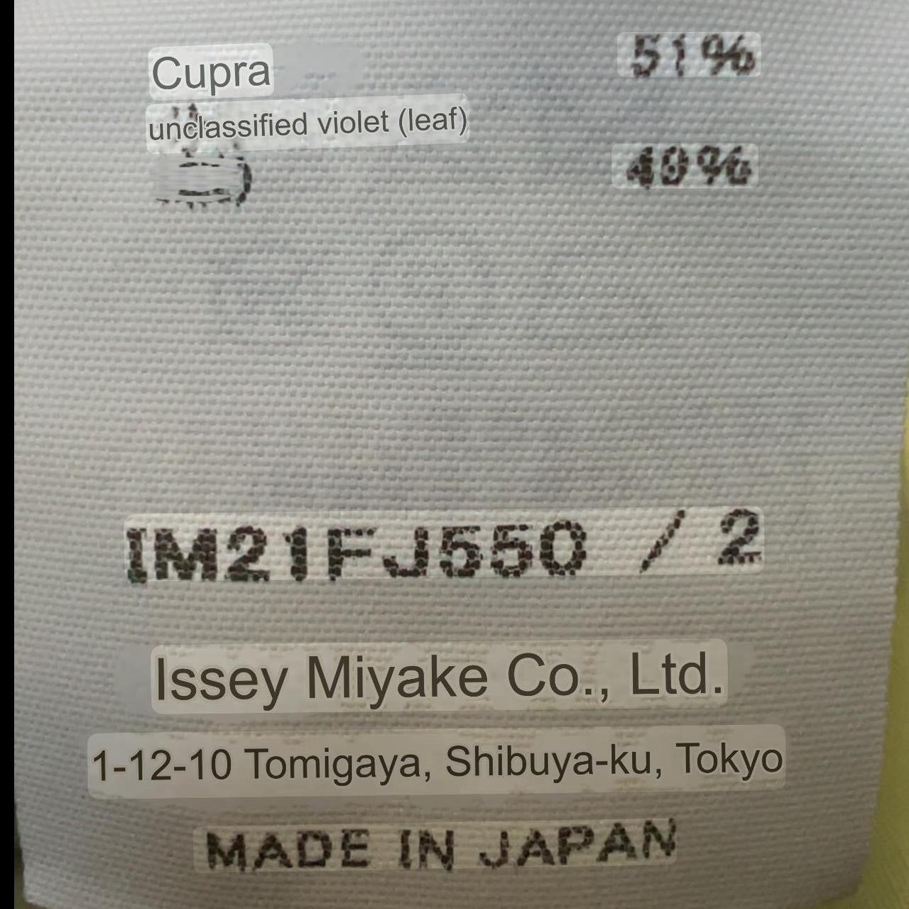 SS22 issey miyake blouse