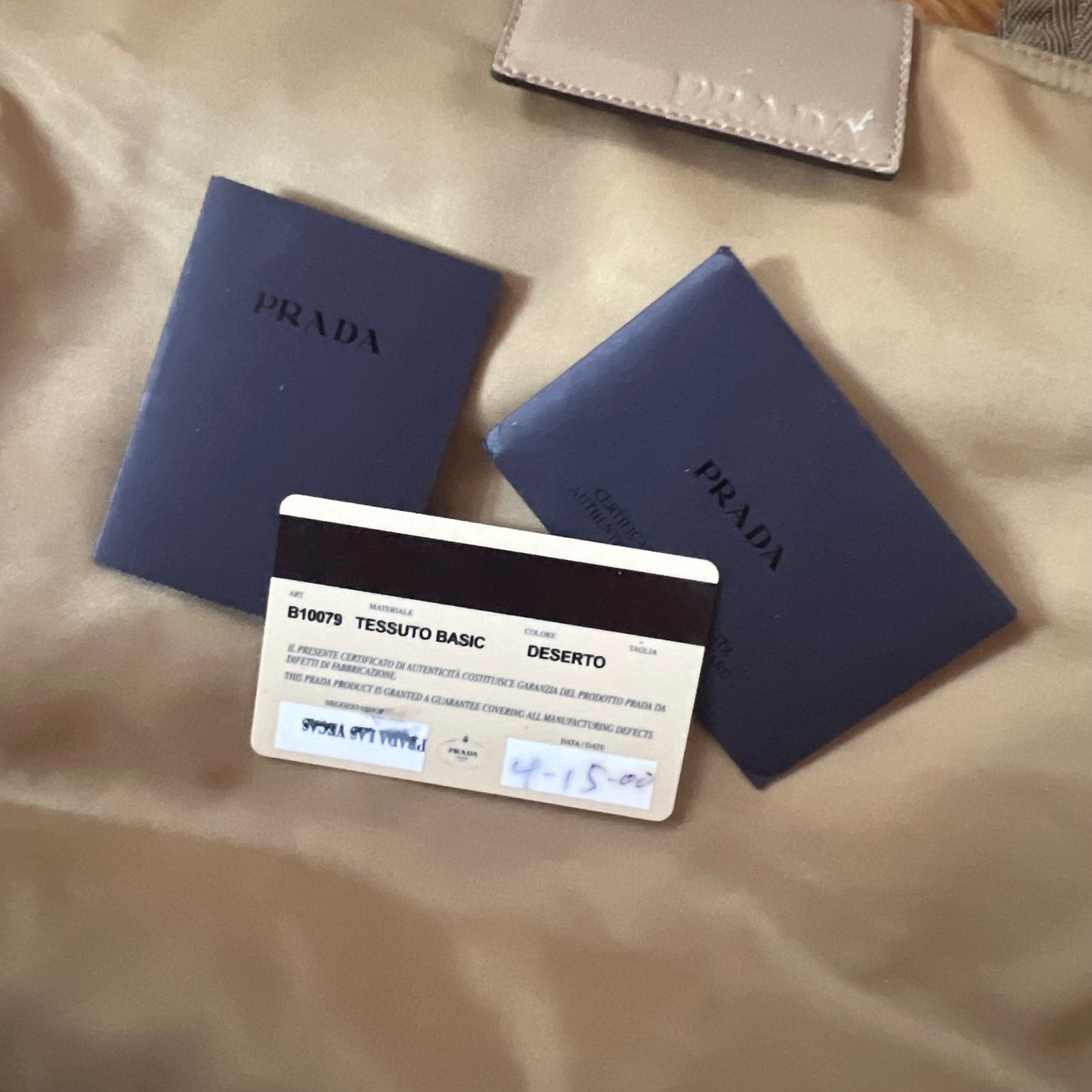 Prada nylon handbag
