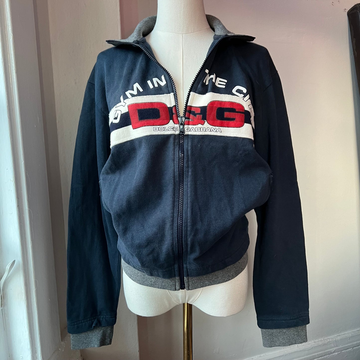 D&G zip up track jacket