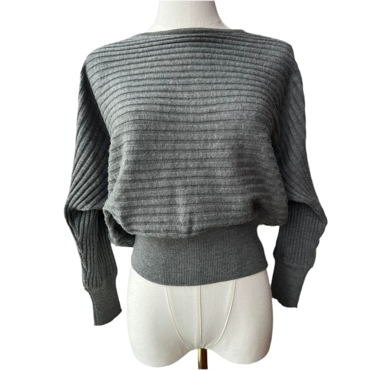 Doleman sleeve knit top