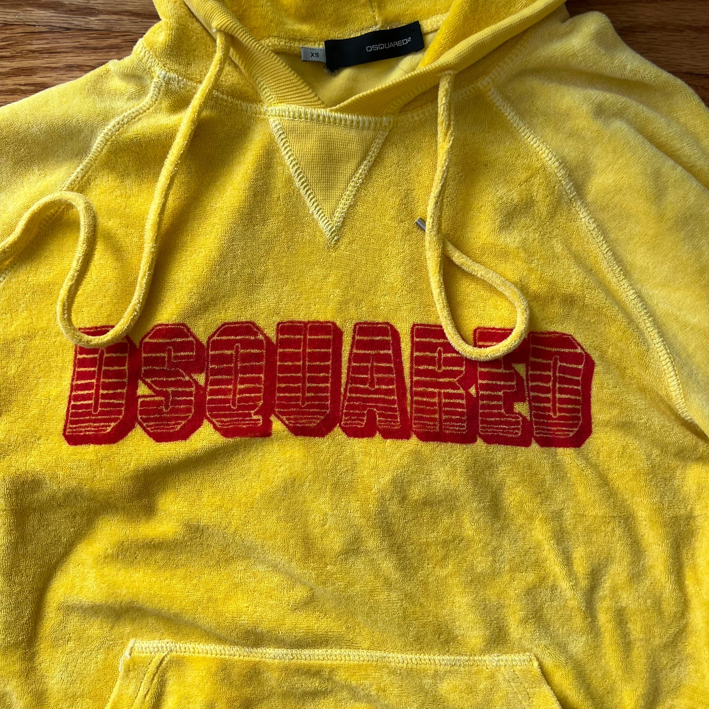 Dsquared2 terrycloth hoodie
