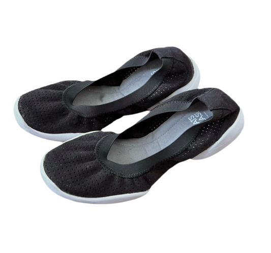Issey miyake perforated ballet flats