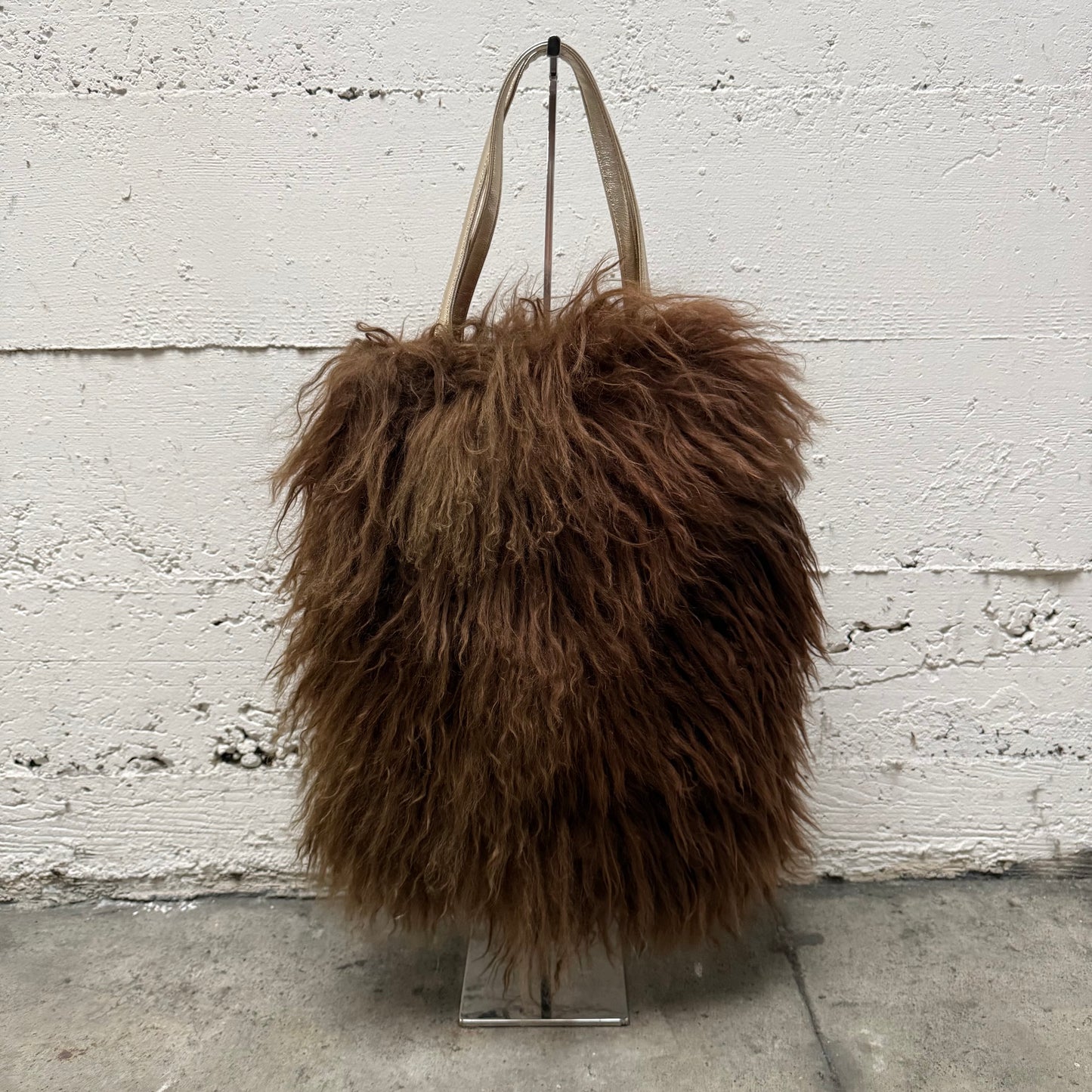 Tibetan Sheepskin Bag