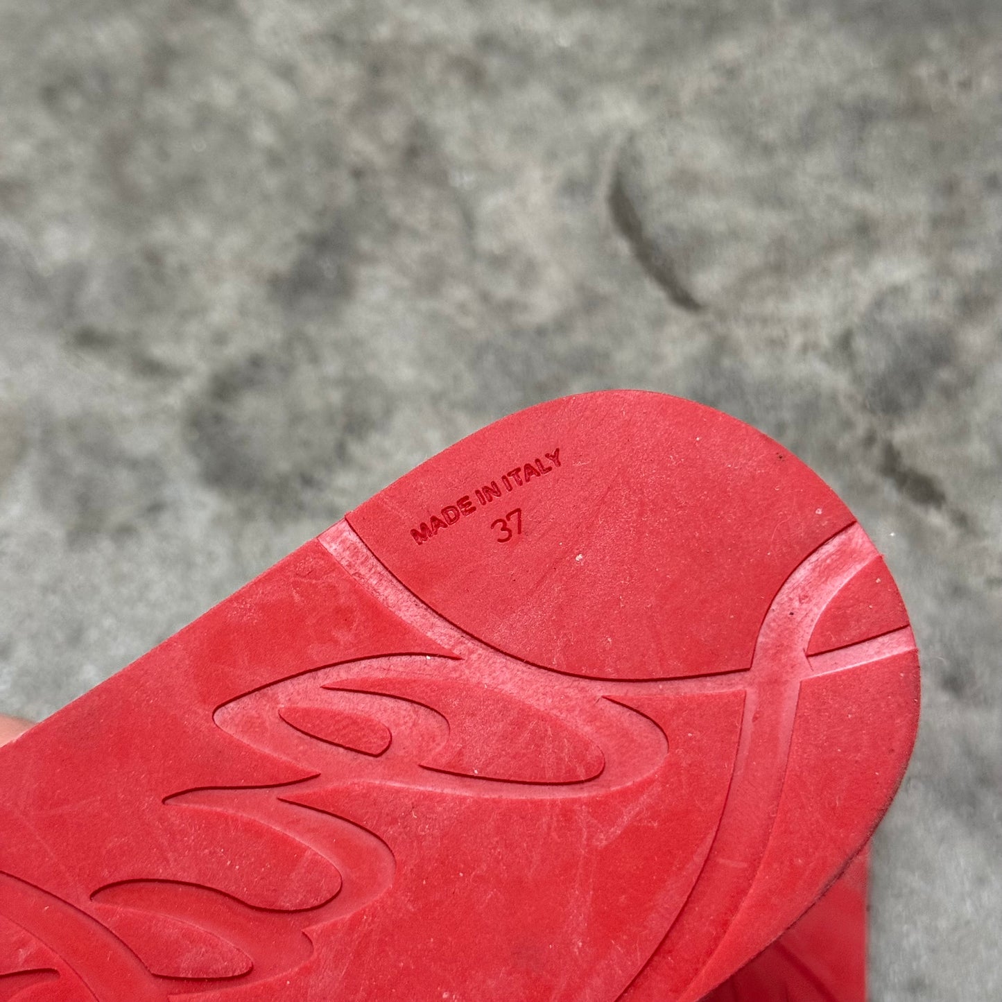 Louboutin Studded Flip Flops