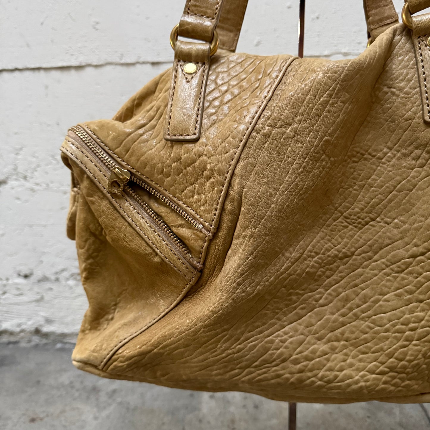 Marc Jacobs Zip Panel Leather Bag