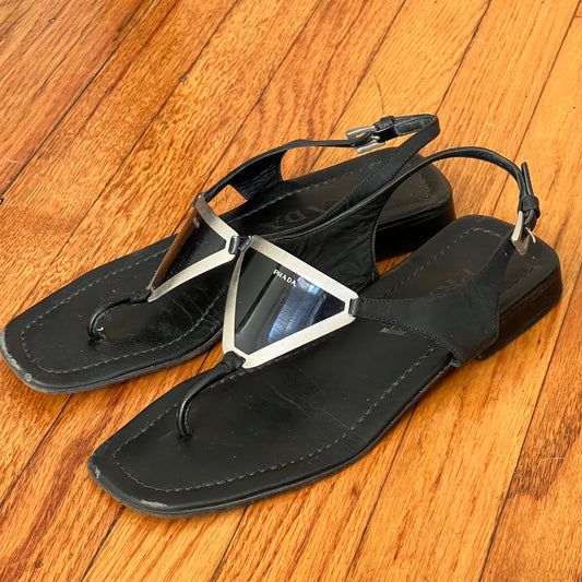 Prada sligback sandal