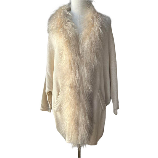 Tibetan lamb cardigan