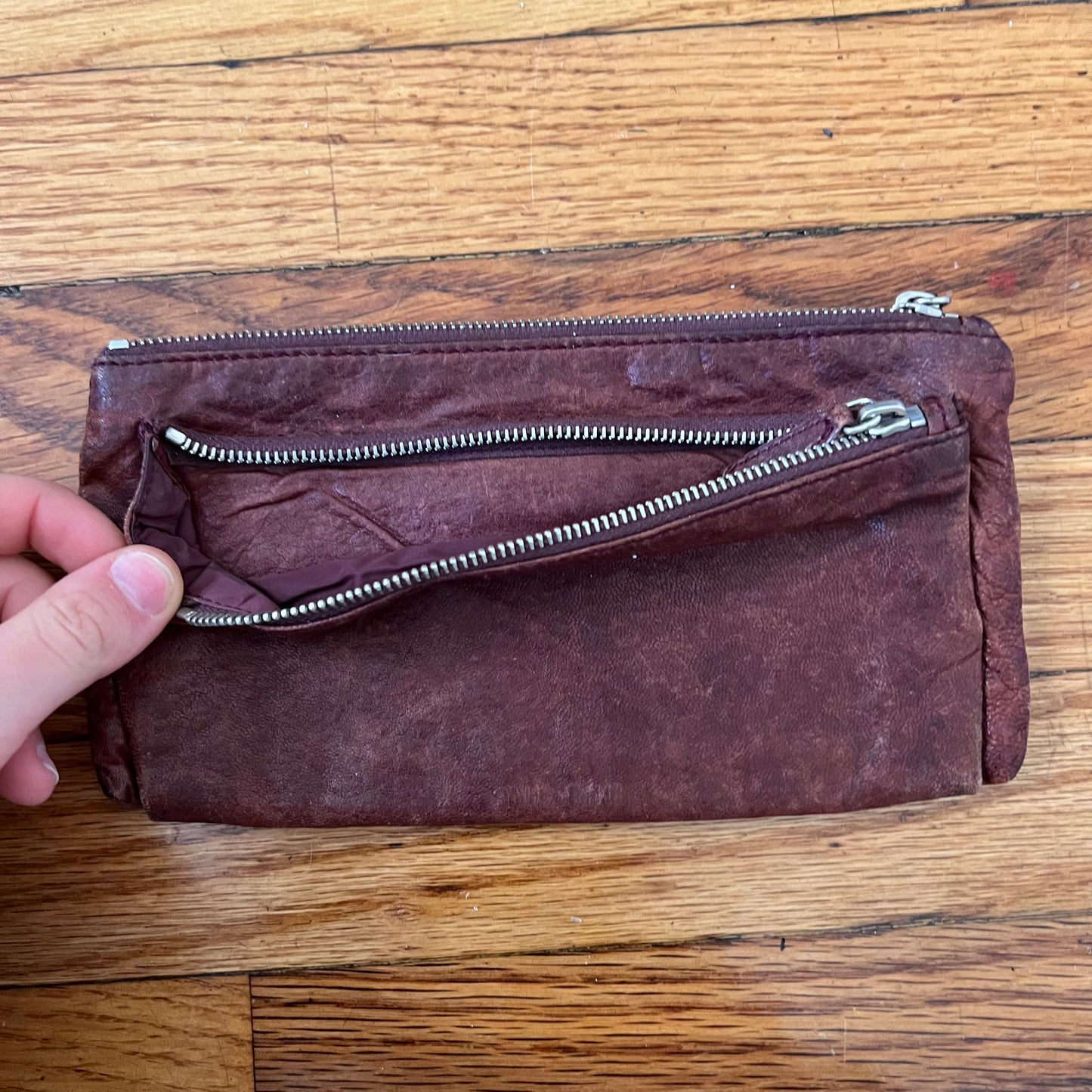 Miu Miu leather wallet/pouch