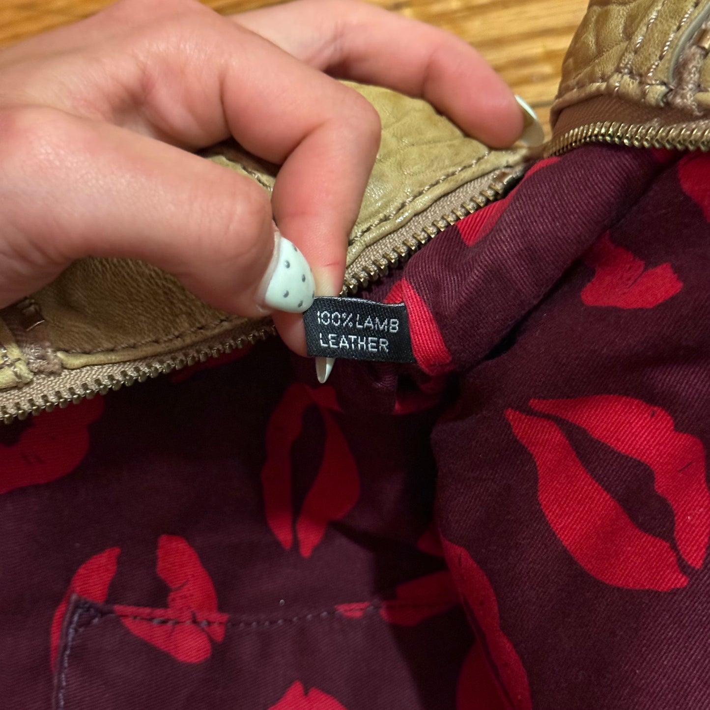 Marc Jacobs Zip Panel Leather Bag