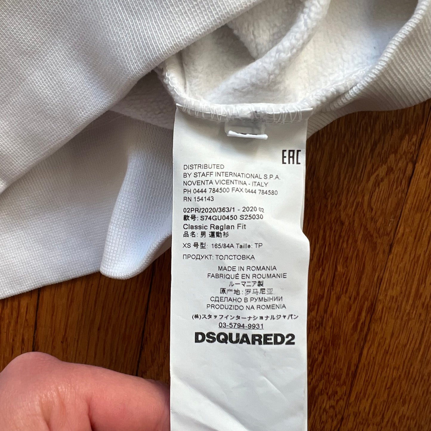 Dsquared2 logo crewneck