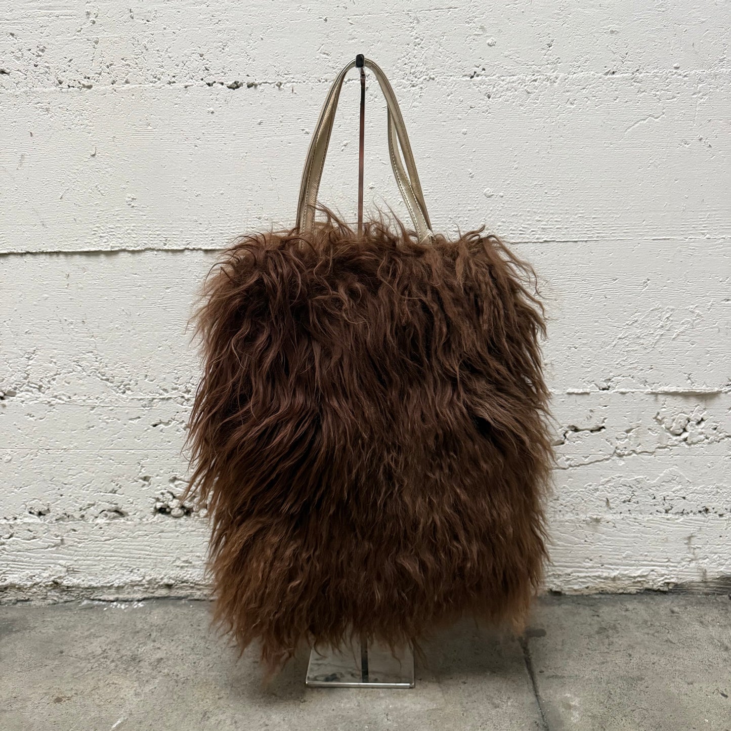Tibetan Sheepskin Bag