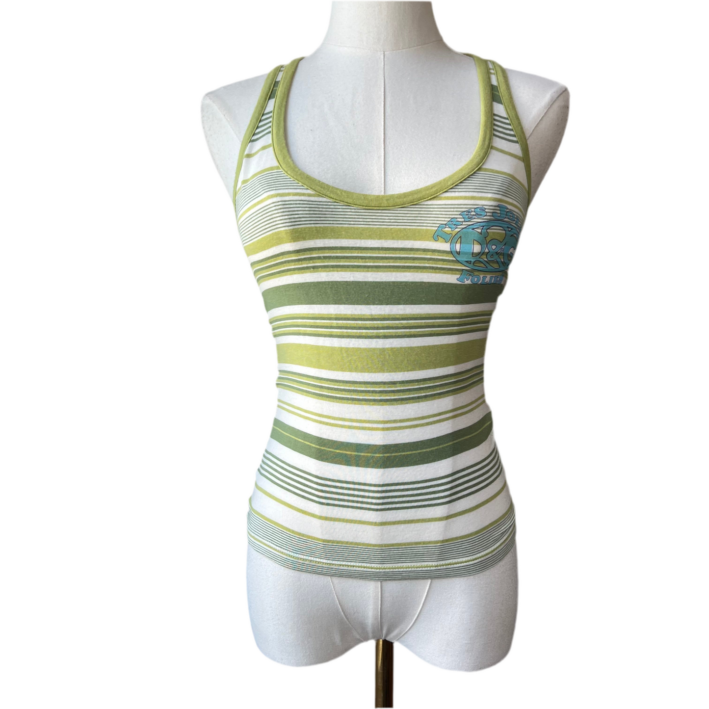 D&G striped halter top