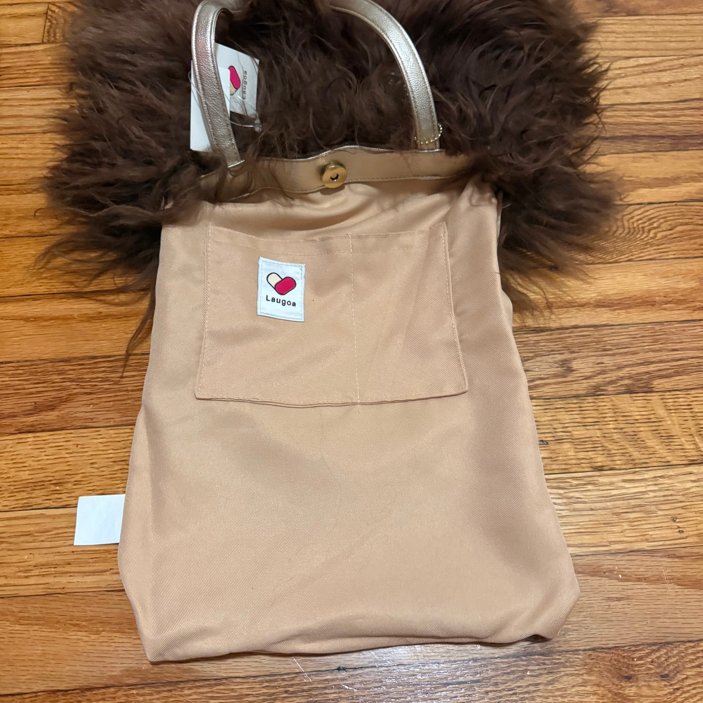Tibetan Sheepskin Bag