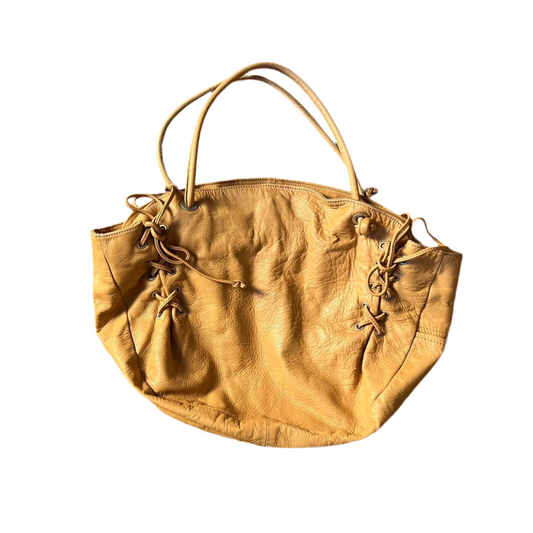 Lace up purse